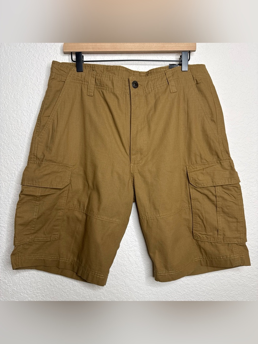 CSG Unity Cargo Shorts NWT Men's Size 36 Cotton Khaki Brown